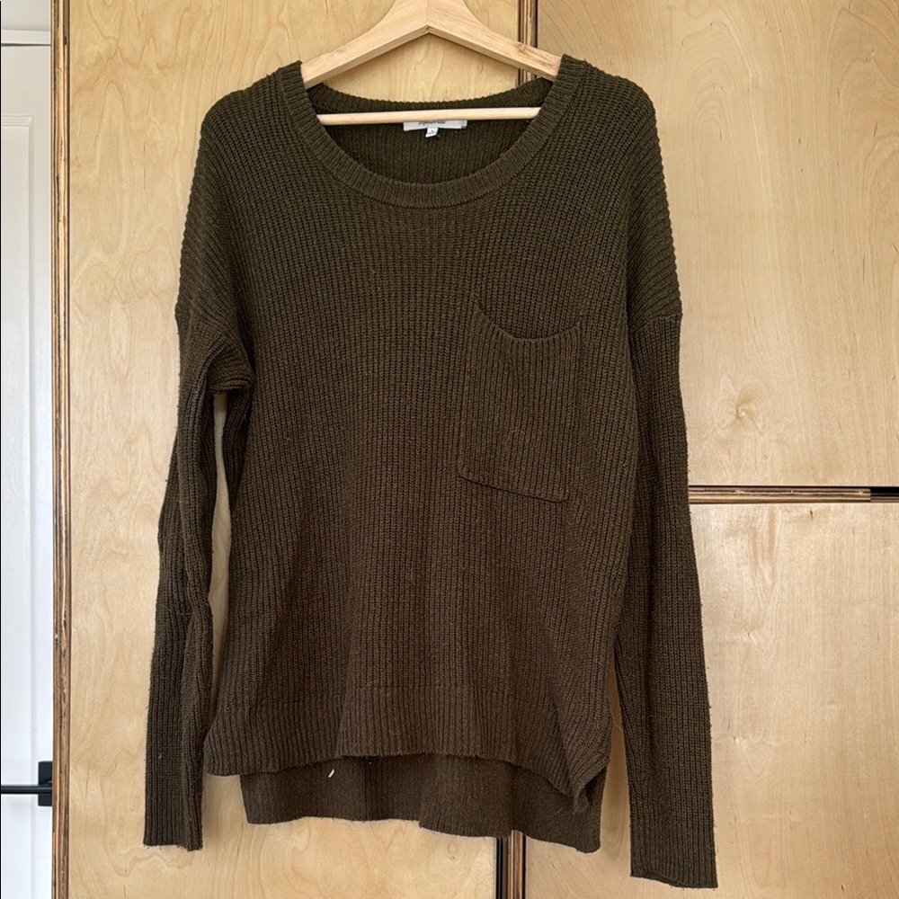 Olive Green Women's Sweater